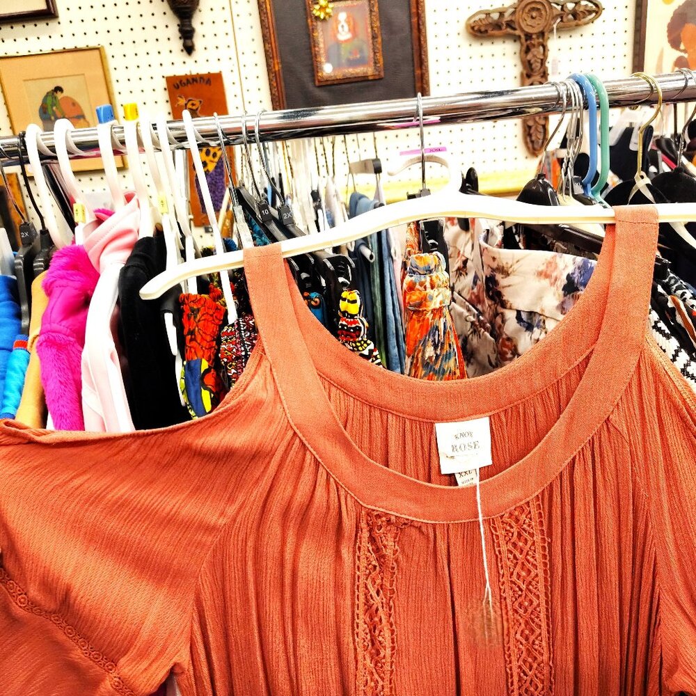 Dusty Mauve Pink Bohemian Knee length Dress